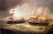 Joseph heard Passengers from the Dismasted U.S. Merchantman France oil painting artist